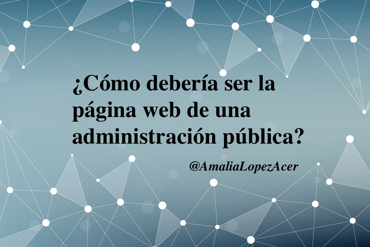 Como deberia ser la imagen de una administracion publica