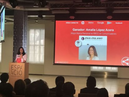 Amalia Lopez Acera - Redes Sociales y Administraciones Publicas - Bio - Premio Dia de Internet 2017