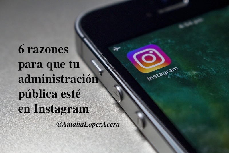 Instagram administración pública